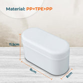 Kuber Industries Set of 8 Round Popsicle Mould|Reusable Ice Tray For Kulfi, Candy|Pack of 4| White